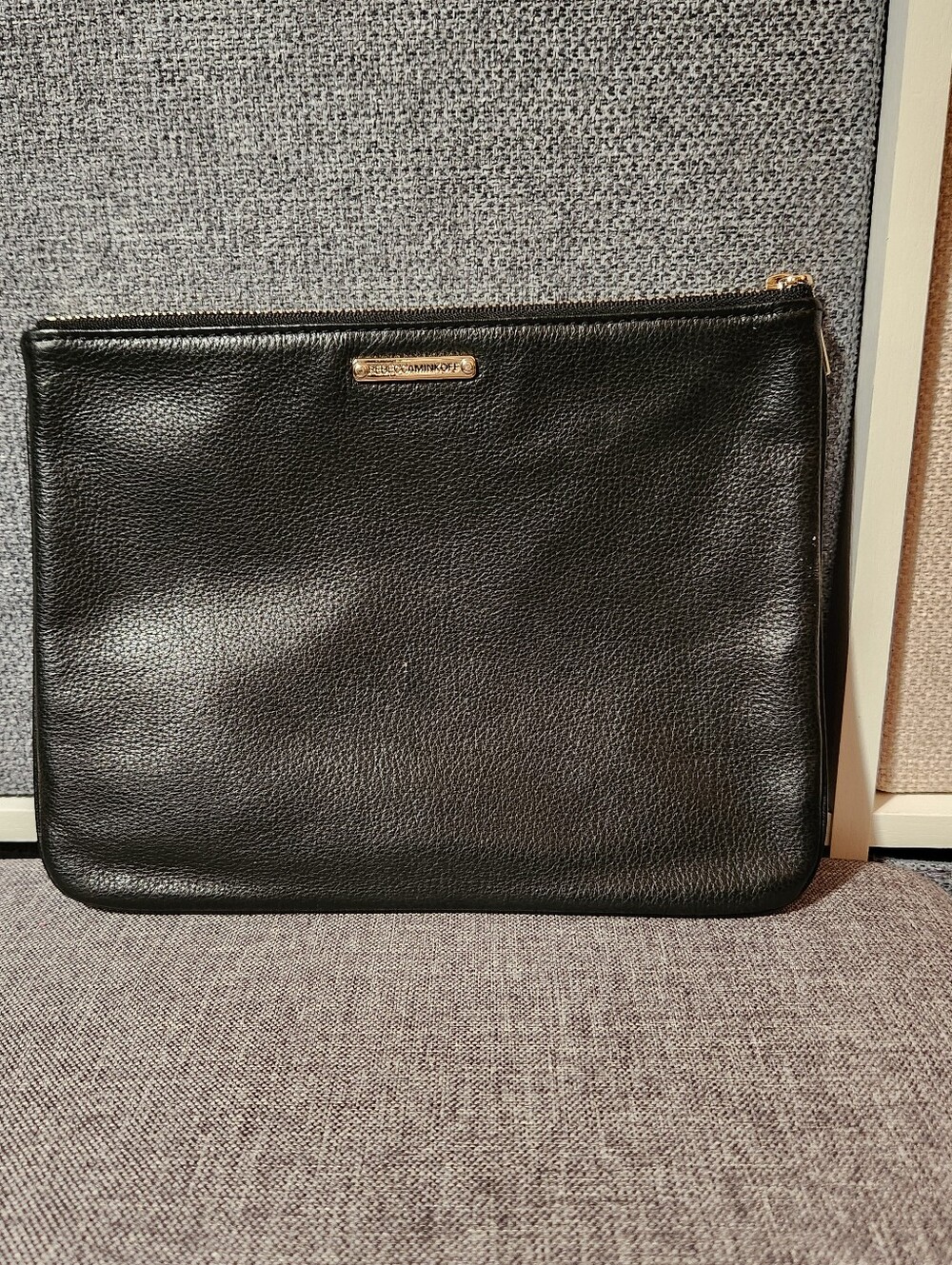 Rebecca Minkoff Black Envelope Pouch